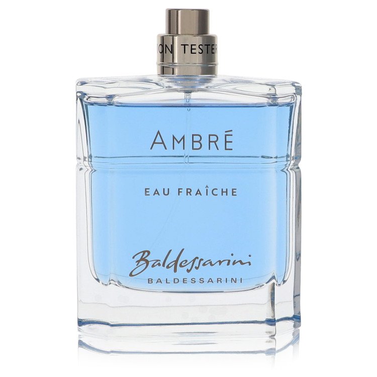 Baldessarini Ambre Eau Fraiche by Hugo Boss Eau De Toilette Spray (Tester) 3 oz for Men