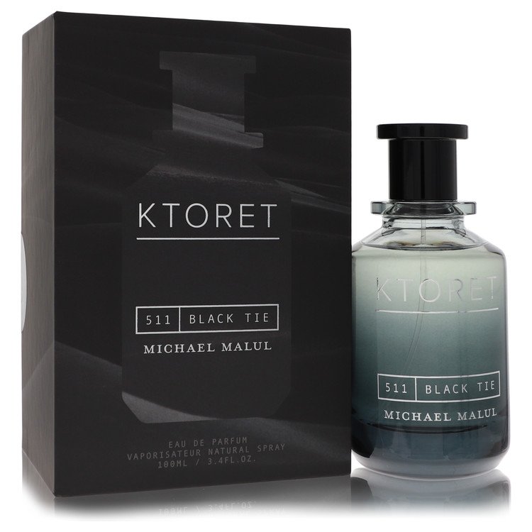 Ktoret 511 Black Tie by Michael Malul Eau De Parfum Spray 3.4 oz for Men