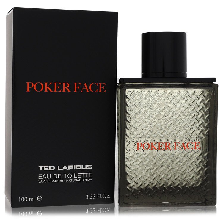 Ted Lapidus Poker Face by Ted Lapidus Eau De Toilette Spray 3.4 oz for Men