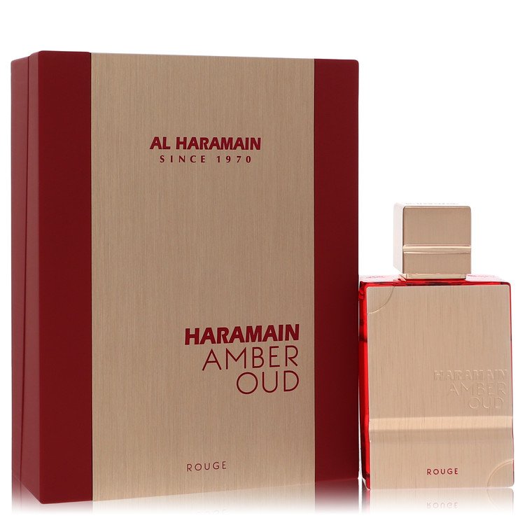 Al Haramain Amber Oud Rouge by Al Haramain Eau De Parfum Spray 2 oz for Men