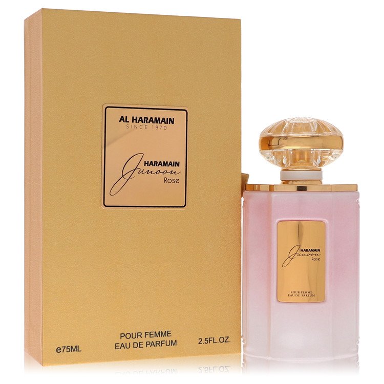 Al Haramain Junoon Rose by Al Haramain Eau De Parfum Spray 2.5 oz for Women