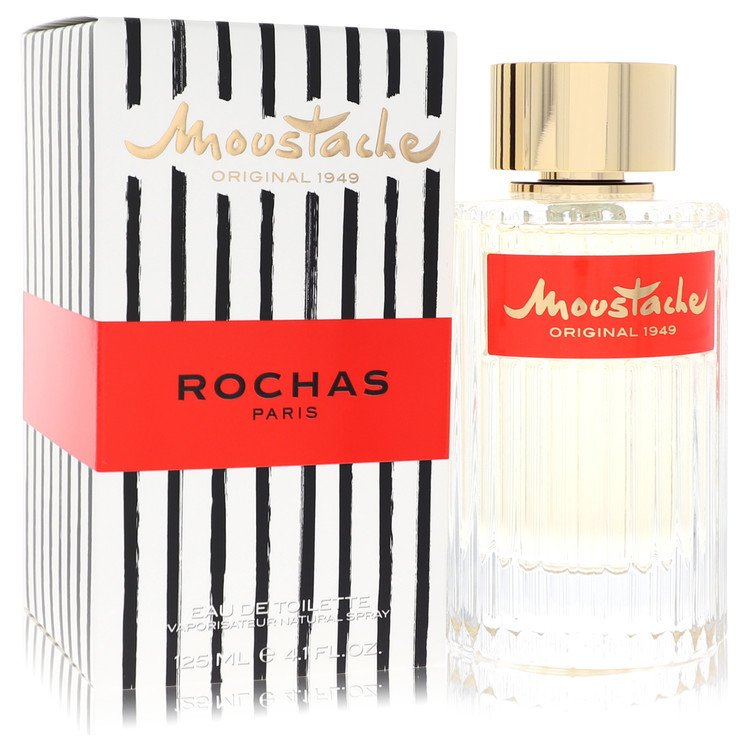 Moustache by Rochas Eau De Toilette Spray 4.1 oz for Men