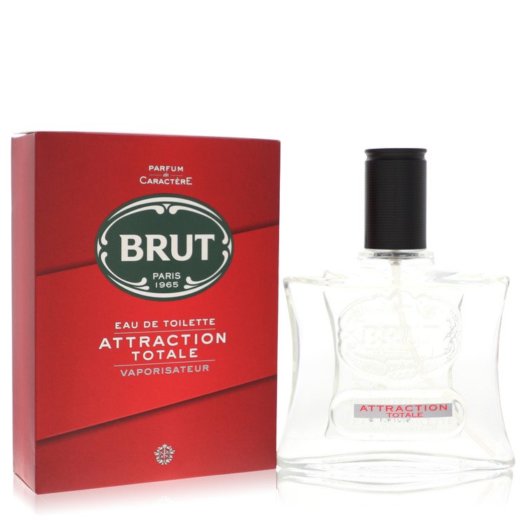 Brut Attraction Totale by Faberge Eau De Toilette Spray 3.4 oz for Men