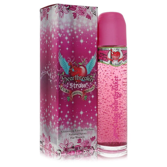 Cuba Strass Heartbreaker by Fragluxe Eau De Parfum Spray 3.4 oz for Women