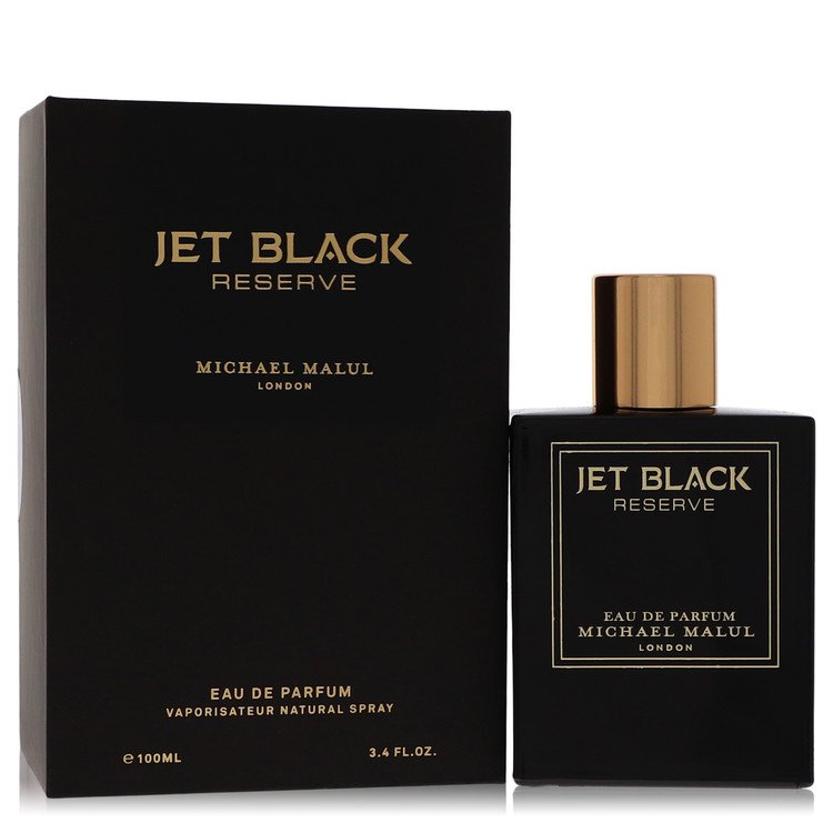 Jet Black Reserve by Michael Malul Eau De Parfum Spray 3.4 oz for Men
