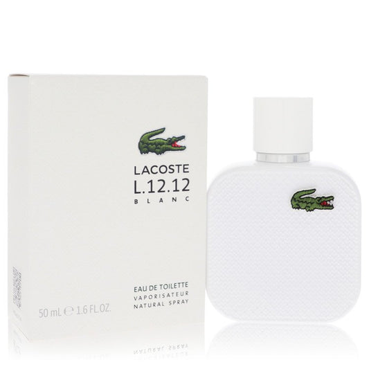 Lacoste Eau De Lacoste L.12.12 Blanc by Lacoste Eau De Toilette Spray 1.6 oz for Men