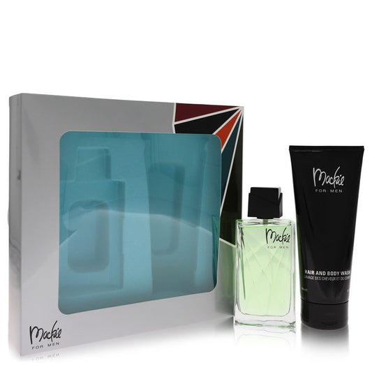 Mackie by Bob Mackie Gift Set -- 3.4 oz Eau De Toilette Spray + 6.7 oz Shower Gel for Men