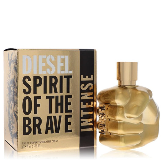 Spirit of the Brave Intense by Diesel Eau De Parfum Spray 2.5 oz for Men