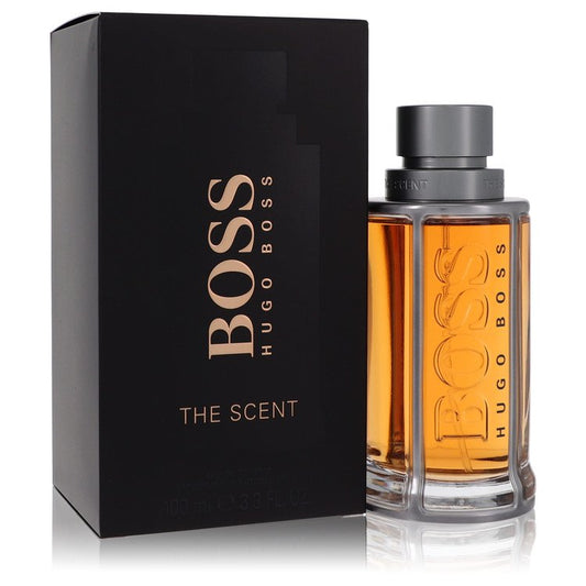 Boss The Scent by Hugo Boss Eau De Toilette Spray 3.3 oz for Men