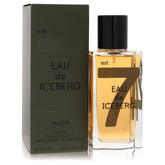 Eau De Iceberg Amber by Iceberg Eau De Toilette Spray 3.4 oz for Men