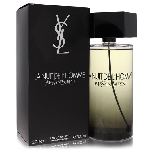 La Nuit De L'Homme by Yves Saint Laurent Eau De Toilette Spray 6.8 oz for Men